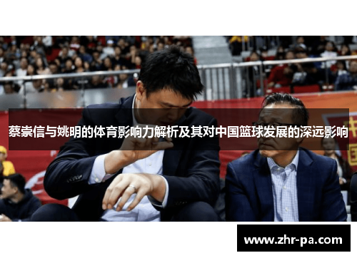 蔡崇信与姚明的体育影响力解析及其对中国篮球发展的深远影响 蔡崇信与姚明的体育影响力解析及其对中国篮球发展的深远影响